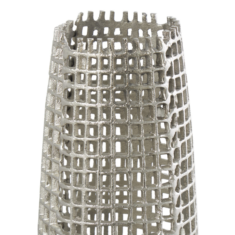 Arionne Aluminum Floor Vase, 37.2" H x 6" W x 6" D