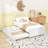 Twin Wood Platform Bed with Twin Trundle and Headboard-1113759174
