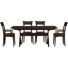 Sarah Solid Wood Top Four Leg Dining Set