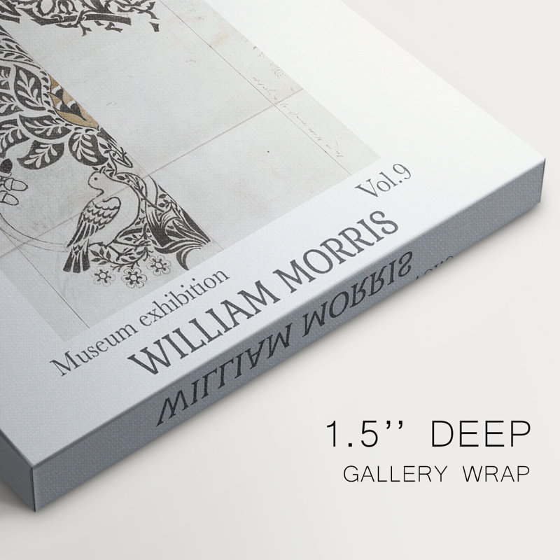William William Gallery, toile tendue XLII, H 18 po x l 12 po