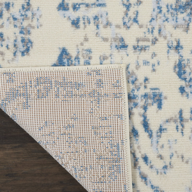 Yurig Ikat Indoor Rug, Rectangle 2' x 4'