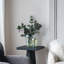 Vases décoratifs en verre vert S / 2