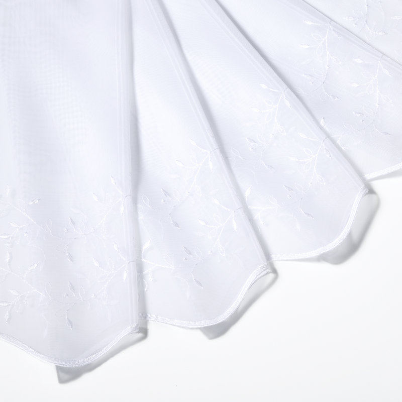 Astorga Scalloped Cafe Curtain, 30cm H x 80cm W
