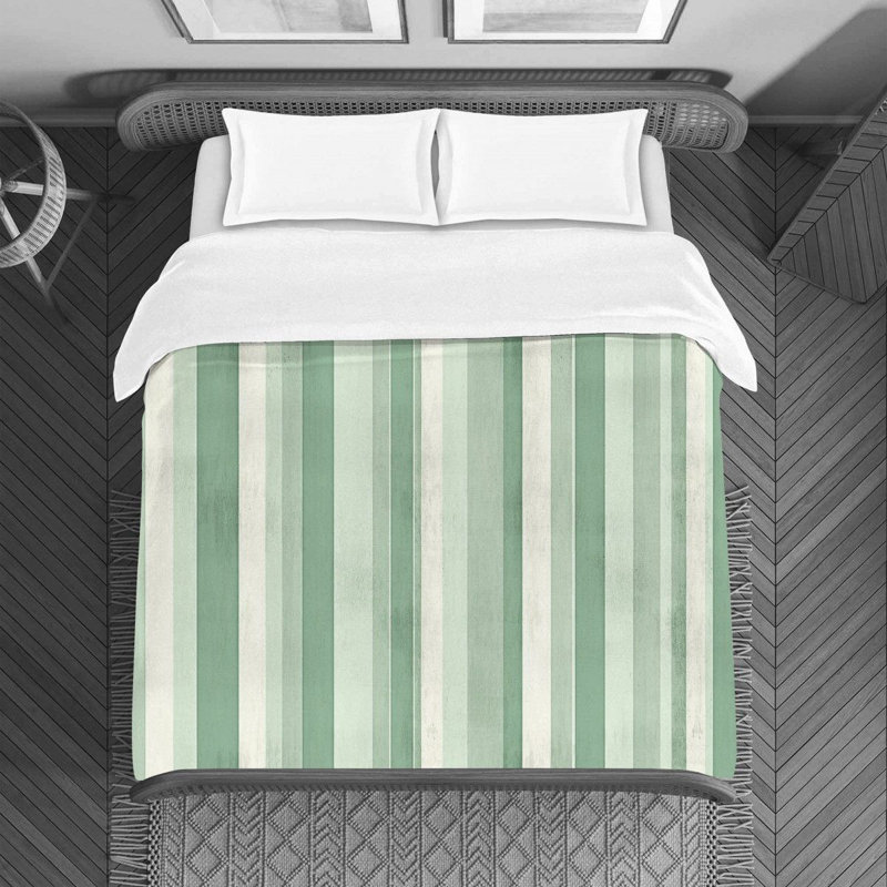 Vertical Striped Bedding, King