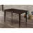 Noushin Rectangular Dining Table in Dark Brown