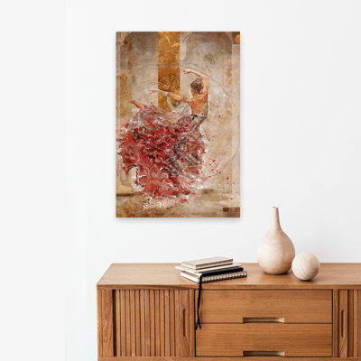 Temple Dancer No. 1 - Figurative Novelty Dance Figure Studies Art