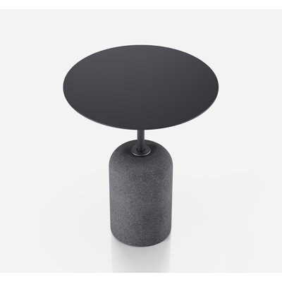 Murdorf Steel Top End Table