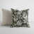 Cream/ Green Distressed Floral