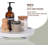 Round Wooden Tray For Bathroom And Kitchen Countertop Organizer - Handmade Farmhouse Decor With Water-Resistant Finish, Perfect For Soap, Perfume, Candles, And Sponges-335193078