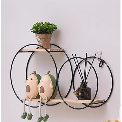 Sheckler Metal Floating Shelf