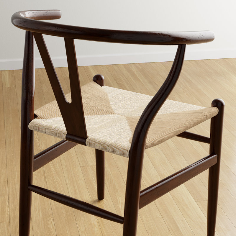 Chaise d'appoint Fairbanks Windsor, Naturel / Noyer