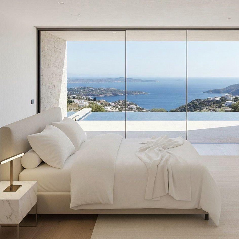 Bamboo Bed Sheets Set - White