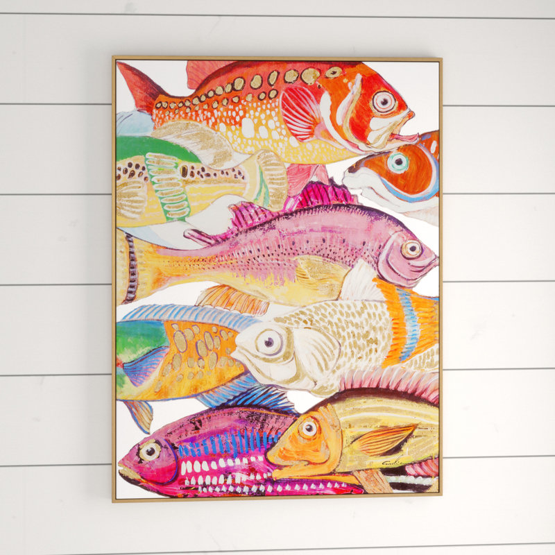 Bild Touched Fish Meeting One 75x100cm