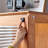 Brown Solid Wood+Tempered Glass Display Cases