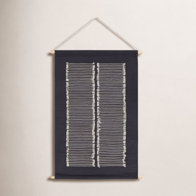 Cotton Hand Woven Abstract Wall Hanging