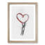 Holding on to Love in Abstract - Picture Frame Graphic Art Print-55763003-55762997