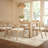 Modern 72" Rectangular Dining Table-2024531883
