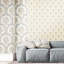 Italian Classics 4 Damask 3D Embossed Wallpaper Roll-1611276372