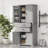 Versatile Storage Cabinet with Adjustable Shelves and Drawers, Perfect for Organizing Kitchen, Bathroom, and Living Spaces.-316958739
