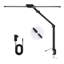 Lampe de bureau pour ordinateur à DEL 17,32 po Alishaa