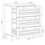 60cm Solid Wood Sideboard
