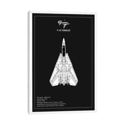 BP F-14-Tomcat by Mark Rogan - Print on Canvas