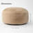 Big Round Faux Fur Bean Bag Chair-118602420