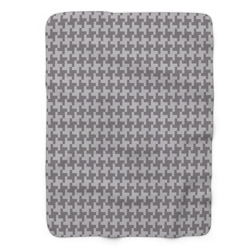 Neutre harmonie - couverture Sherpa de qualité supérieure 1 pièce, L 60 po x L 80 po