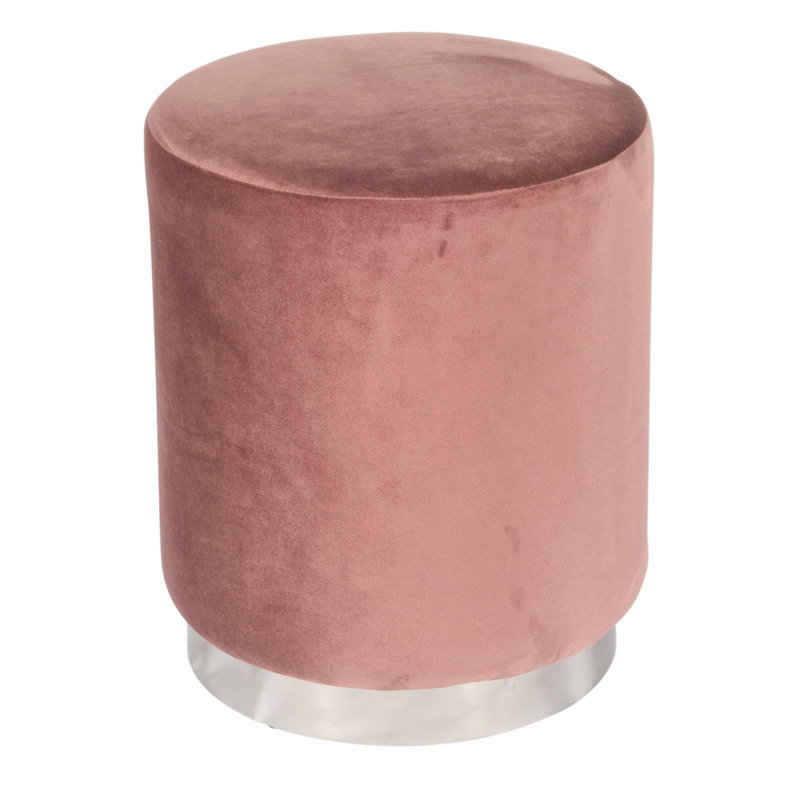 Sylmar Velvet Pouf