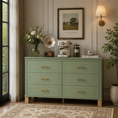 6-Drawer Double Dresser