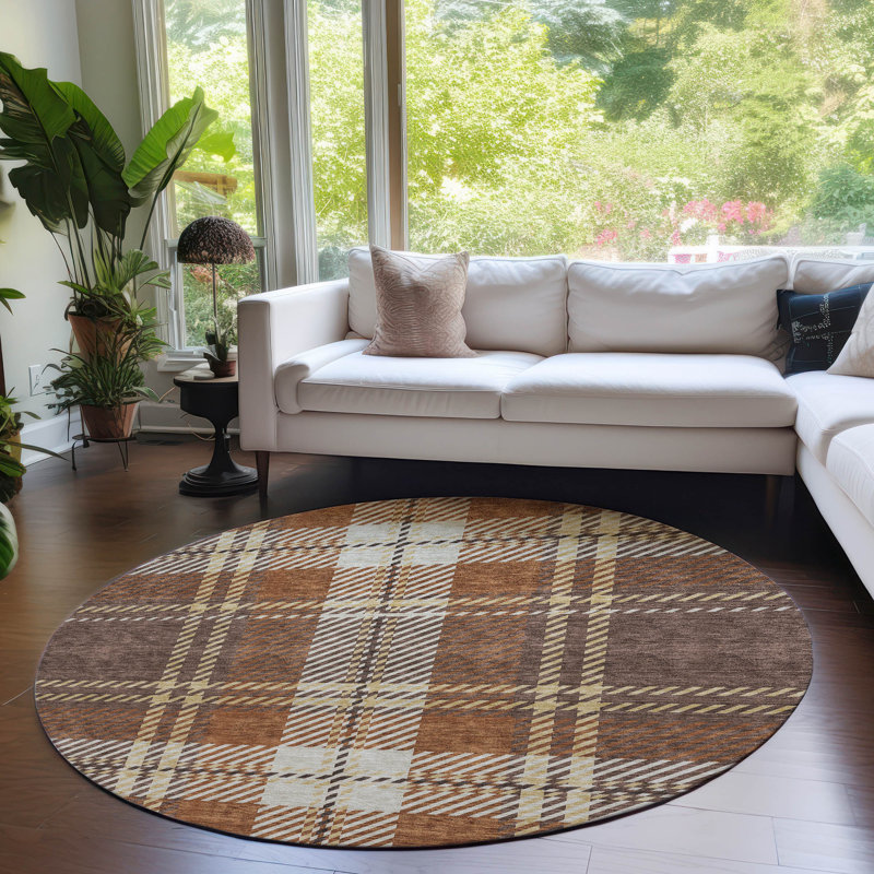  Maliana Area Rug, Round 8'