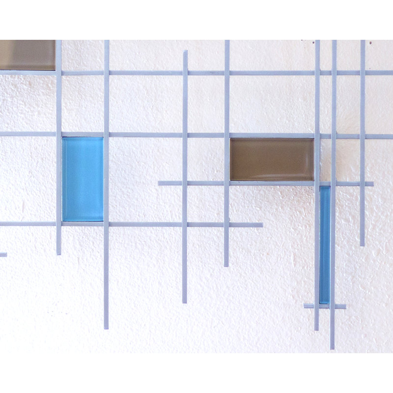 Gridded Handmade Wall Decor