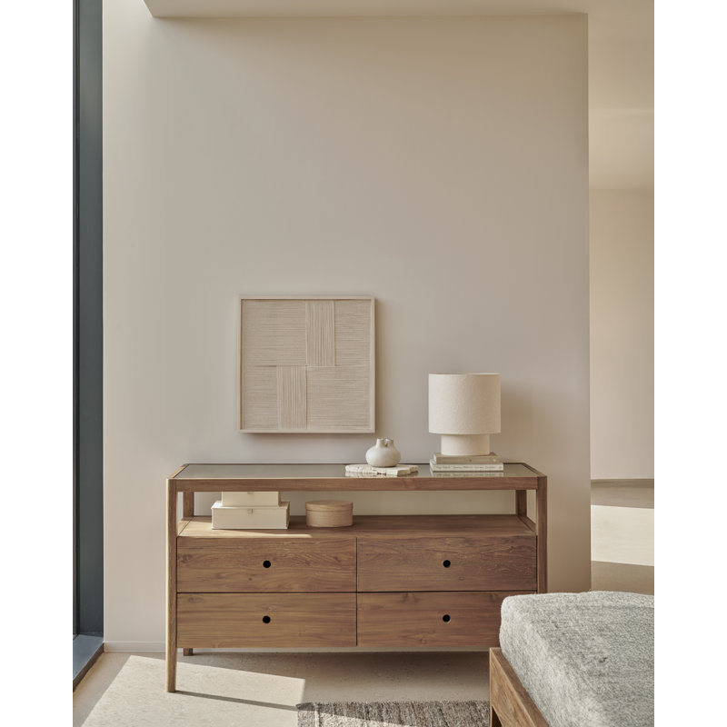 Spindle 4 - Drawer Dresser, Teak