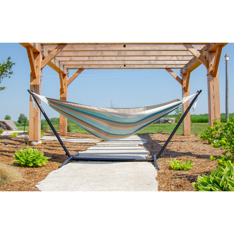 Tessa Double Hammock with Stand, Gateway Mist