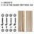 Ternes 2 Piece Pine Industrial Pipe Shelves-1392533420