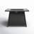 Anthone Square Steel, Stainless Steel, Marble, PE Rattan Propane Smokeless Fire Pit Table with Hidden Fuel Tank