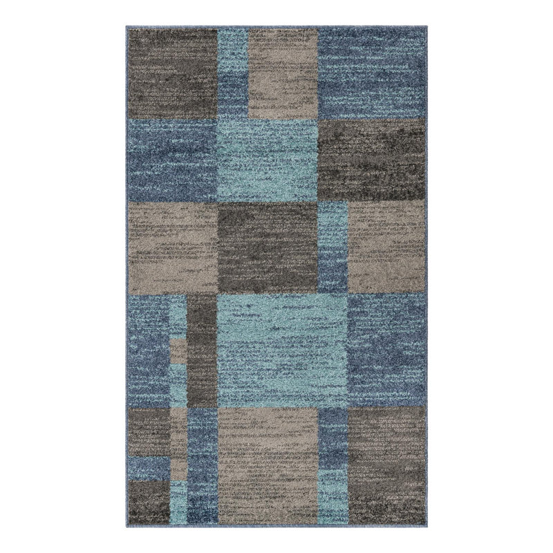 Hareld Geometric Indoor Rug, Rectangle 3'3" x 5'3"