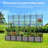 Charmica 63"H Planter Box Raised Garden Bed With Trellis & Wheels Standing Vertical Horticulture