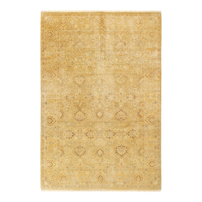 Classic One-of-a-Kind 6' 2" X 9' 1" Hand Knotted Area Rug