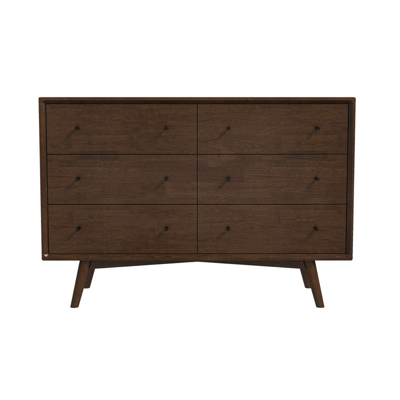 Commode 6 tiroirs Mid-Century