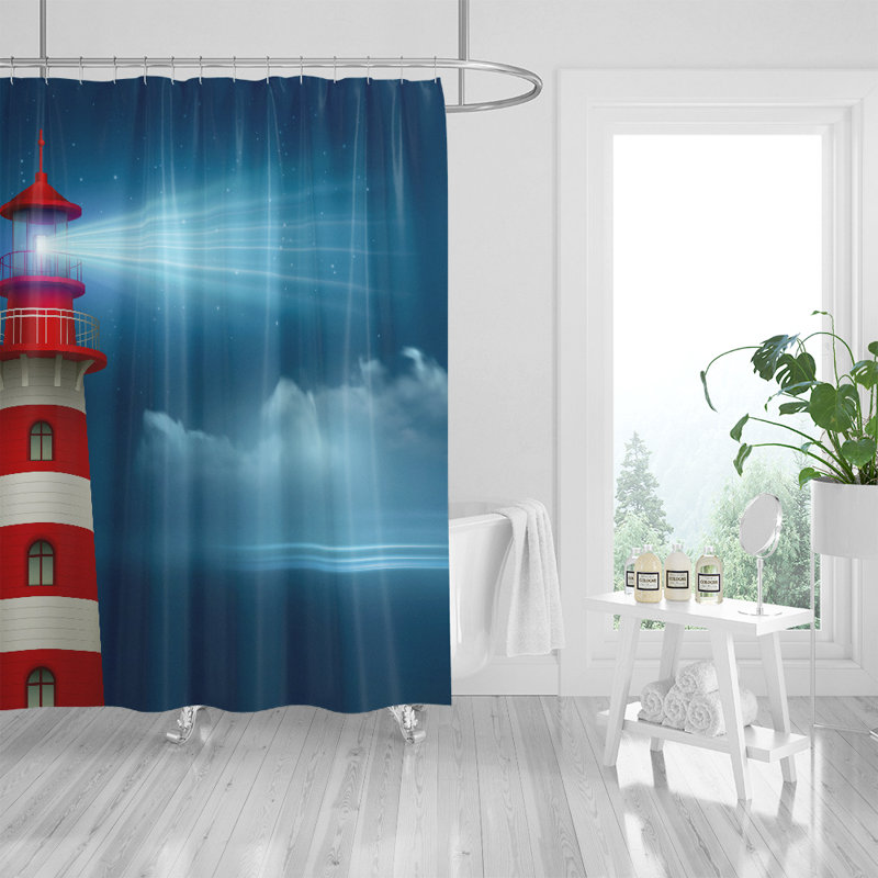 Robitaille Shower Curtain, 72" H x 70" W