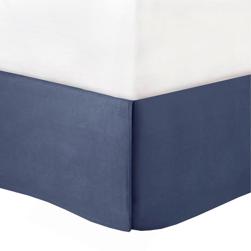 Ensemble d'édredon brodé 8 pièces pour grand lit, Marine, Édredon grand + 7 articles supplémentaires