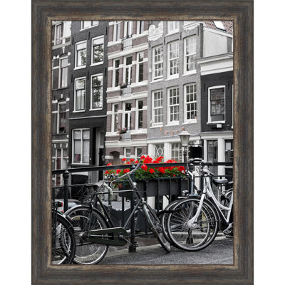 Taquia Brown Wood Picture Frame