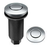KRAUS Garbage Disposal Air Switch Kit with Push Button, AC Adapter, Power Cord, and Air Tube Included