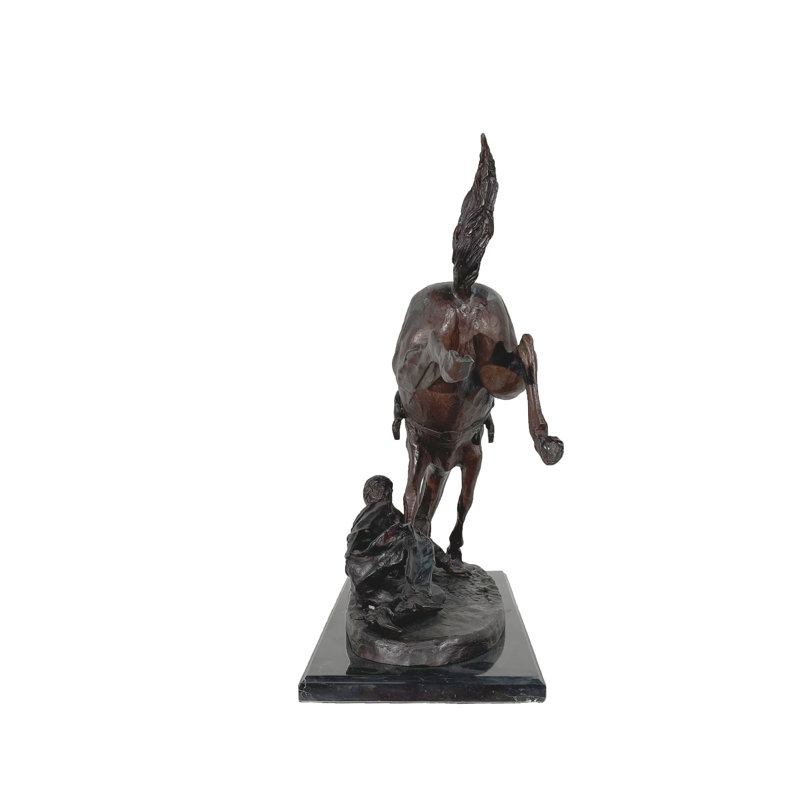 Horse Metal Garden Statue