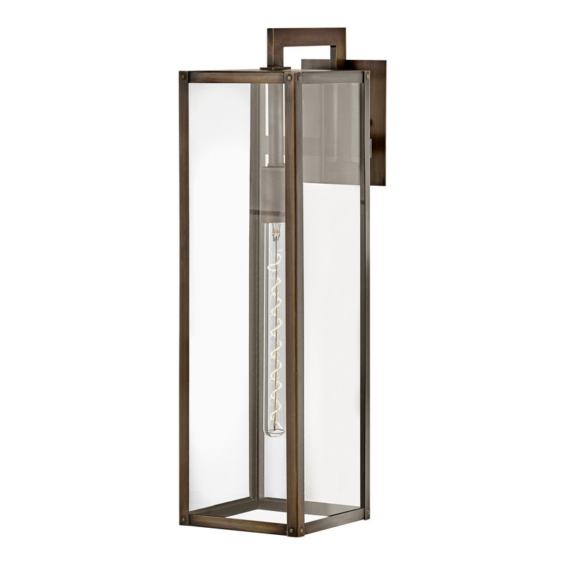 Lanterne murale d'extérieur Caliana, H 25 po x l 7 po x P 10,5 po