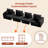 Boneless Modular Sectional Couch, Cloud U-Shaped Compression Sofa with Wide Armrest-1859085093-1847754615