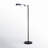 Urick 55" Dimmable LED 360 Degree Swing Arm Adjustable Heights Floor Lamp-2004179820