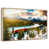 Floating Frame Natural Wood selected