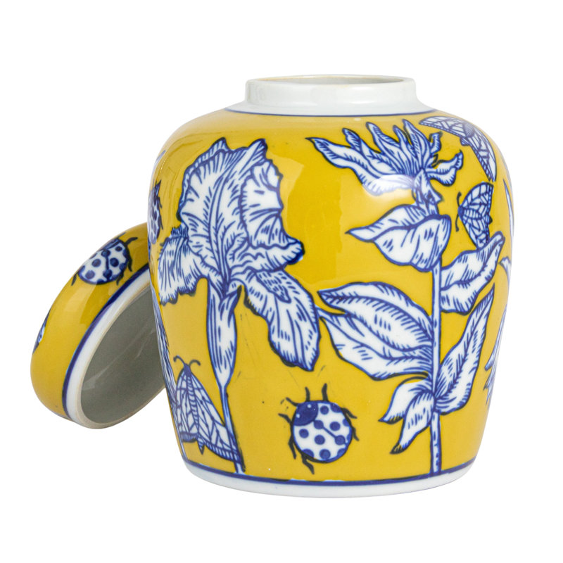 Pot à gingembre en céramique Chadwicks, Jaune